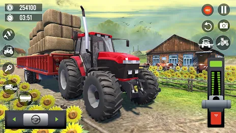 Super Tractor Farming Games スクリーンショット 3