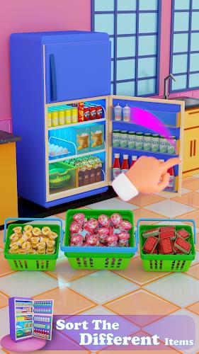 Fill The Fridge - Stack N Sort Captura de pantalla 1