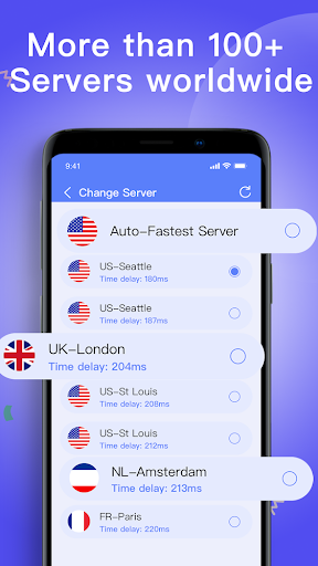 GeekNet - supervpn, secure Captura de pantalla 2