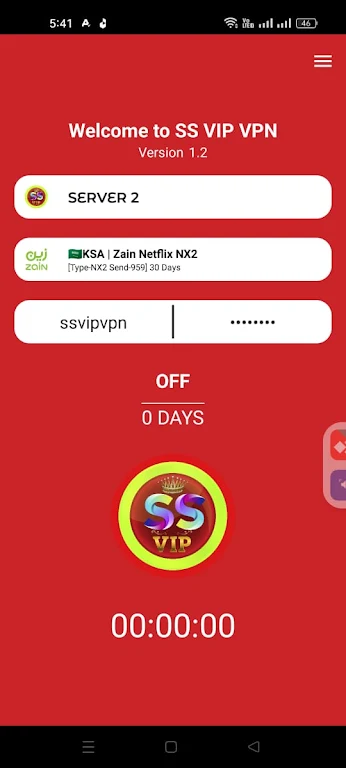 SS VIP VPN Capture d'écran 2