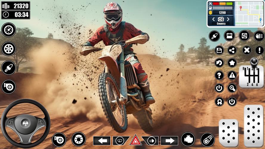 Dirt Bike Stunt - Bike Racing スクリーンショット 1