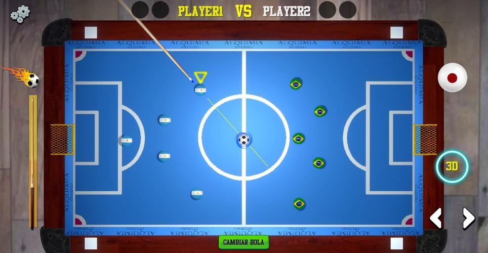 FOOTPOOL:  Soccer & billiards Capture d'écran 1