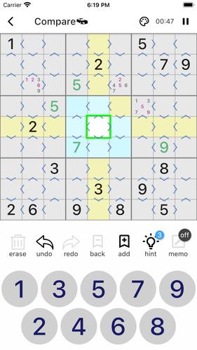 All Sudoku - 5 kinds of sudoku Capture d'écran 3