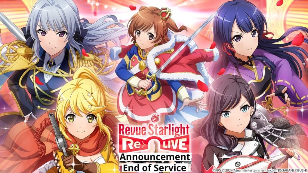 Chega de colecionar garotas de palco! Revue Starlight Re LIVE anuncia seu EOS