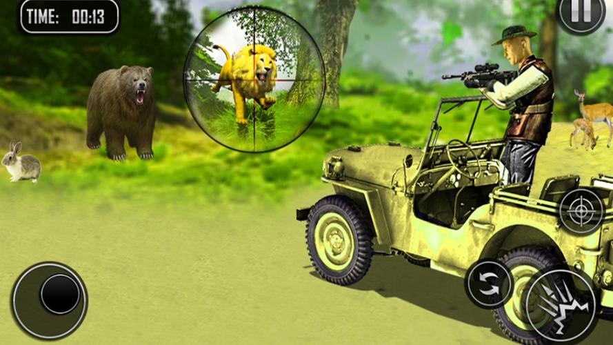 Sniper Shooter Jungle Hunter應用截圖第4張