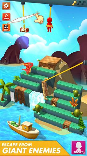 Rope Cut - Rescue Hero 스크린샷 2