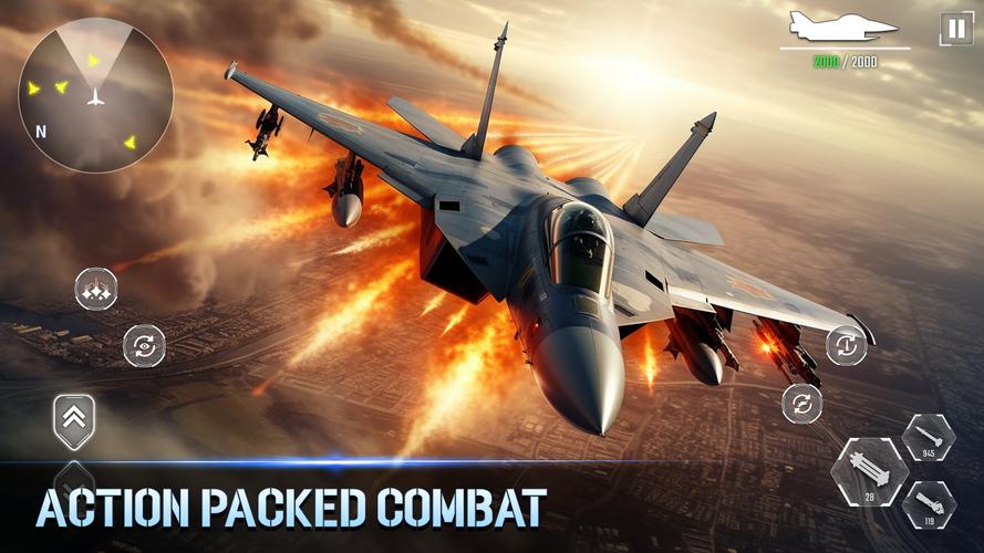 Aircraft Strike: Jet Fighter स्क्रीनशॉट 1