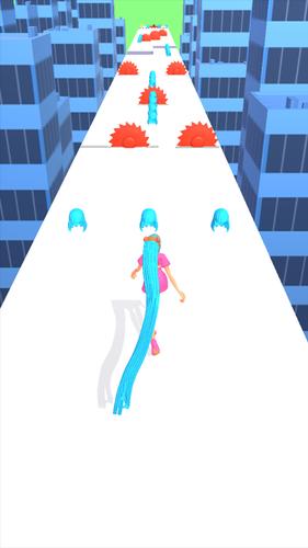 Long Hair Run Captura de pantalla 1