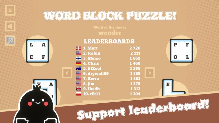 Word Block Puzzle Screenshot 1