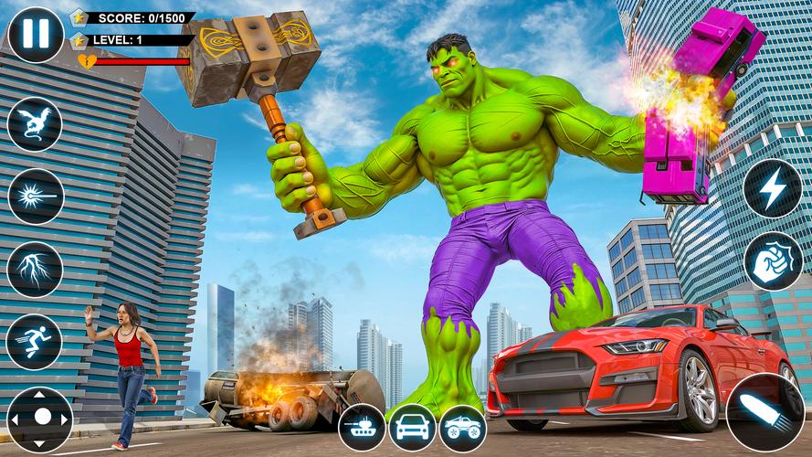 Incredible Monster Hero Games スクリーンショット 2