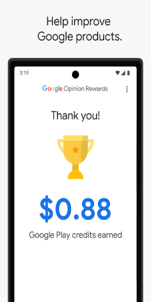 Google Opinion Rewards Screenshot 3