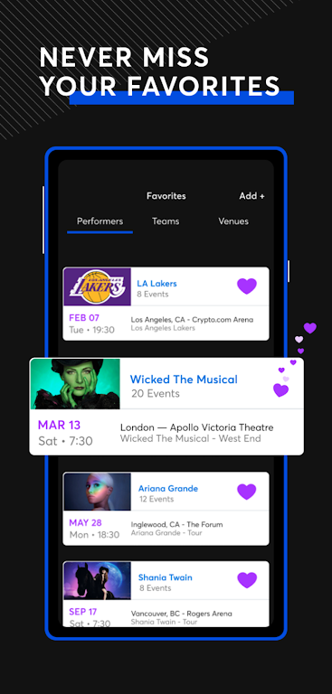 Ticketmaster－Buy, Sell Tickets スクリーンショット 3