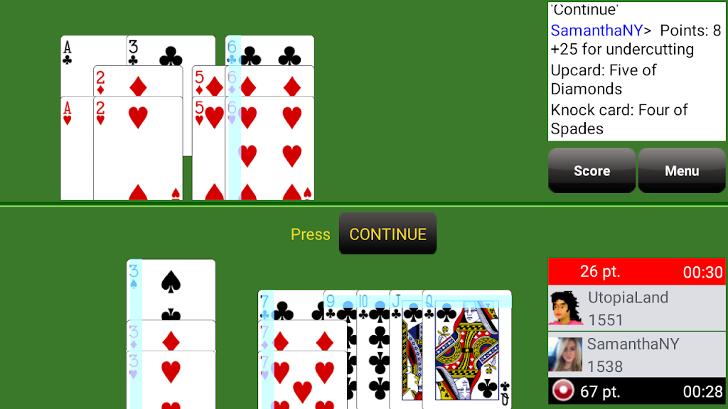 Gin Rummy Club Screenshot 2