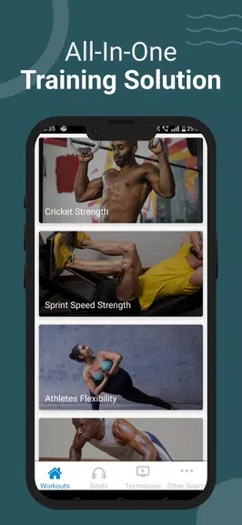 Cricket Strength & Power Screenshot 1