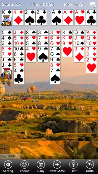 FreeCell Pro - No Wifi स्क्रीनशॉट 3