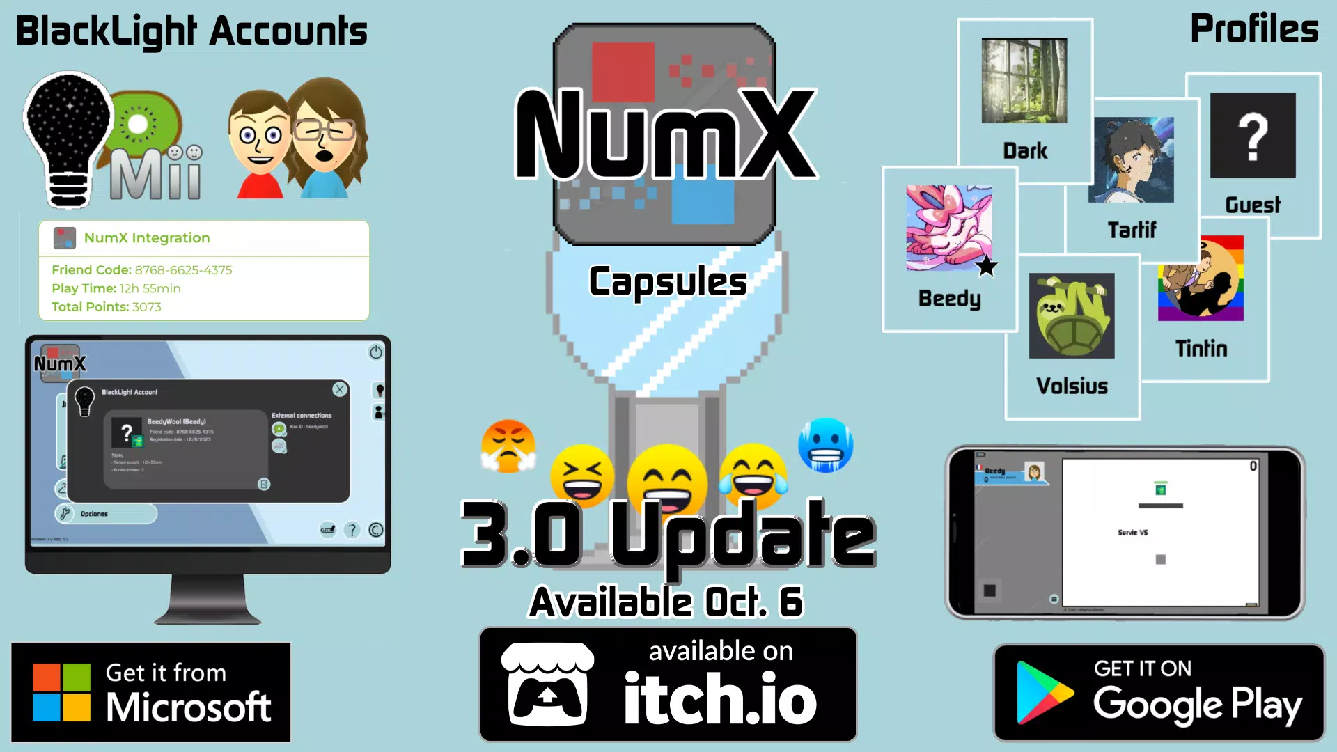 NumX Capture d'écran 1