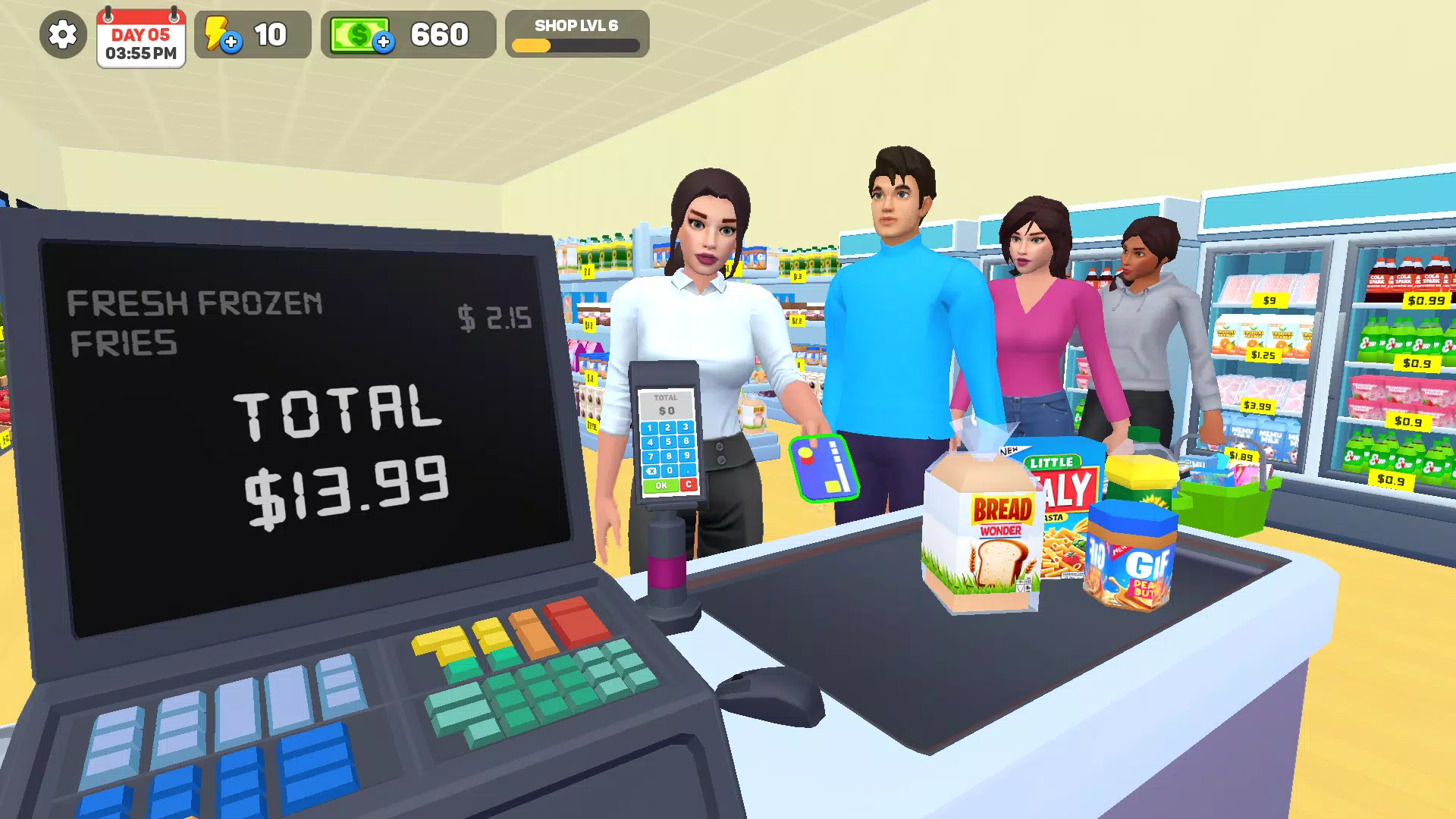 My Supermarket Simulator 3D 스크린샷 2