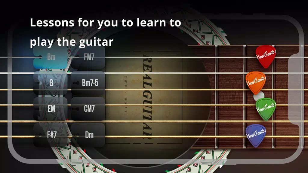 Real Guitar: guitarra acordes Captura de pantalla 2