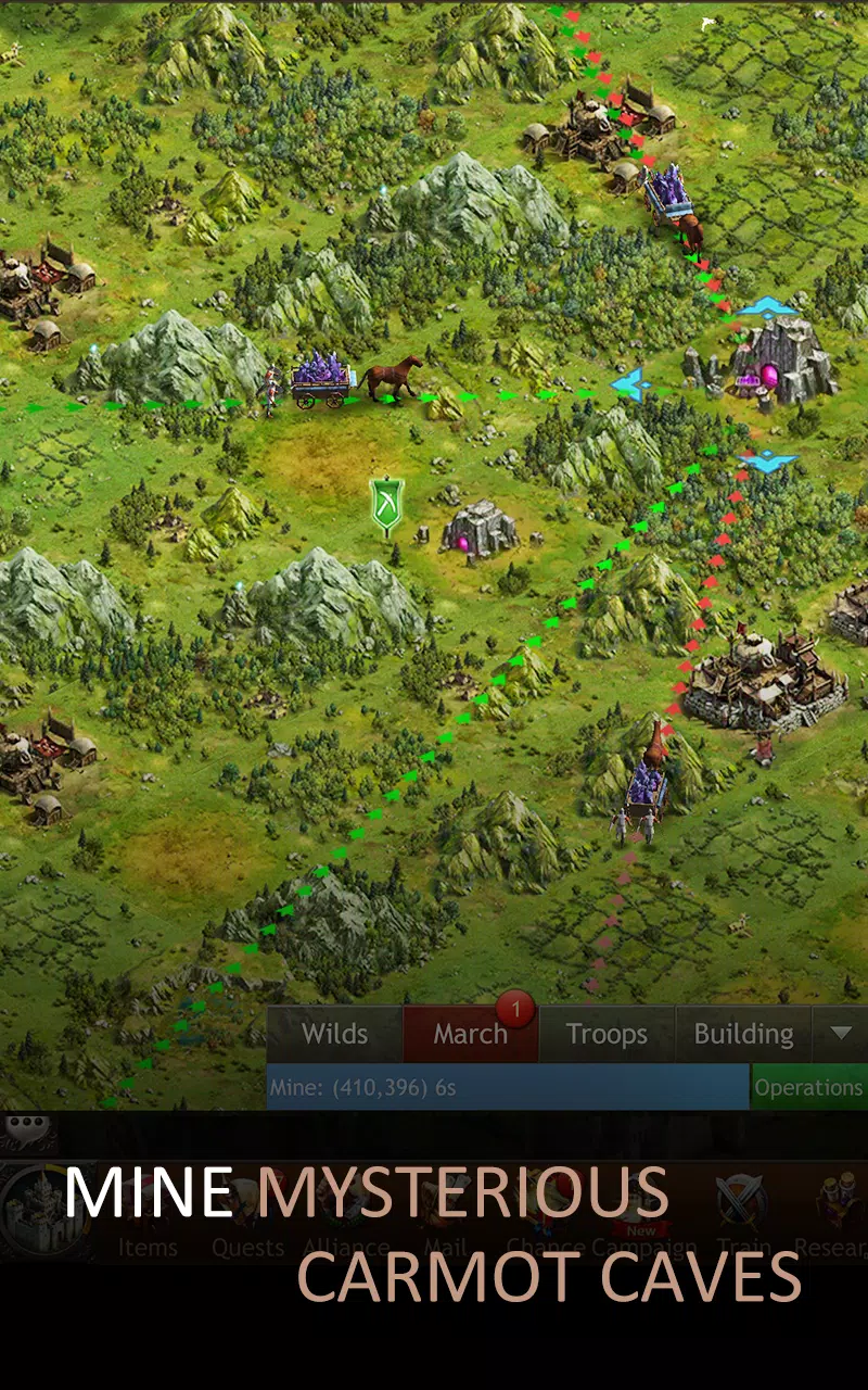 Kingdoms of Camelot: Battle Capture d'écran 2