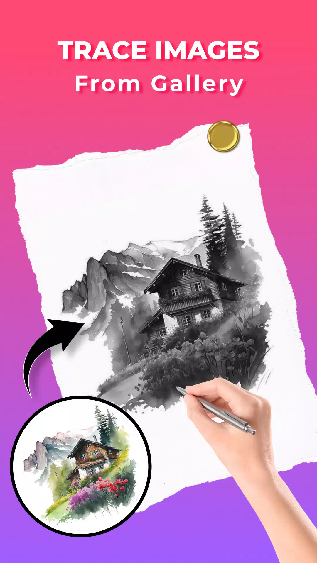 AR Drawing: Sketch & Paint Art Capture d'écran 4