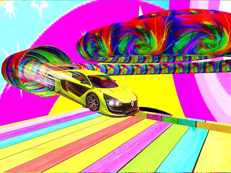 Crazy Car Stunt Car Games Captura de pantalla 1