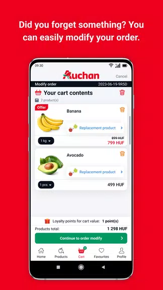 Auchan Online Áruház 스크린샷 4