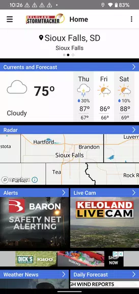 KELO Weather – South Dakota 스크린샷 2