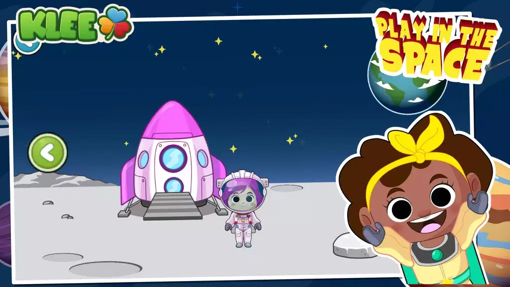 Play city SPACE Game for kids Скриншот 3