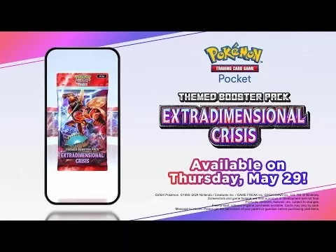 Pokémon TCG Pocket Extradimensional Crisis Trailer