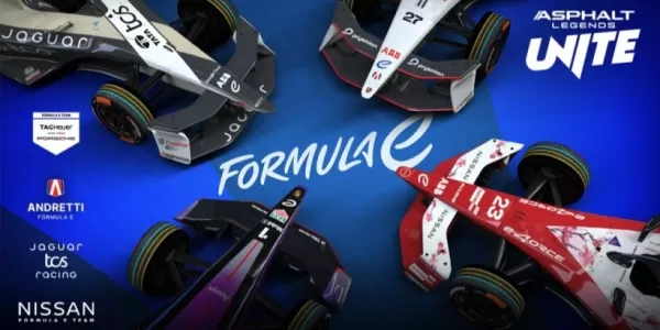 Formel E GEN3 Evo schließt sich Asphalt Legends Unite an