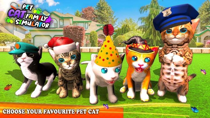 Pet Cat Simulator Cat Games 스크린샷 4