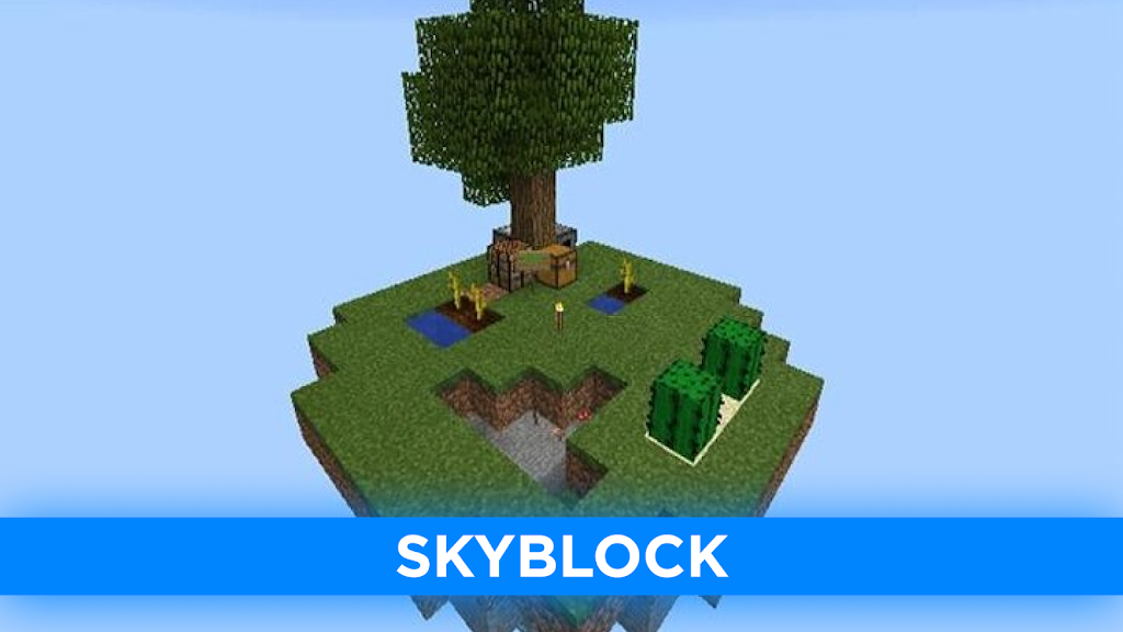 Skyblock survival in minecraft スクリーンショット 1