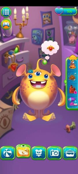 Cute Monster - Virtual Pet स्क्रीनशॉट 2