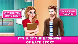 Hate Love Drama Story Game 스크린샷 1