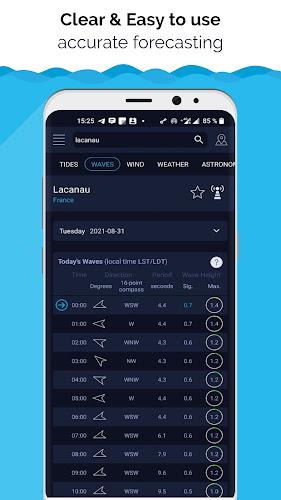 High Tide -Tides chart near me स्क्रीनशॉट 2