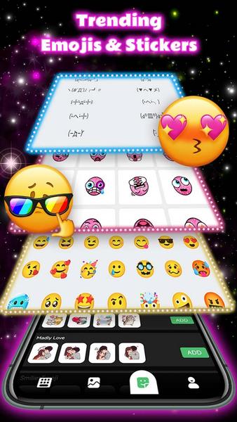 Neon Love Theme Screenshot 4