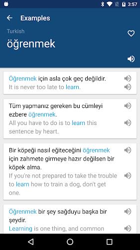 Turkish English Dictionary İng Captura de tela 2