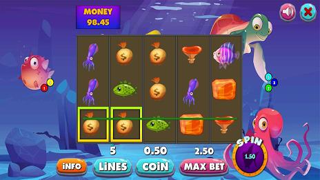 Jackpot underwater City slots Capture d'écran 3