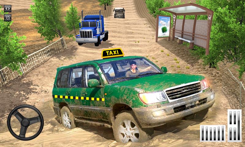 Offroad Mountain Car Simulator: Taxi Driving 2021应用截图第1张