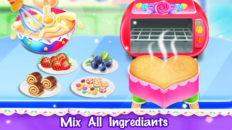 Ice cream Cake Maker Cake Game Screenshot 4