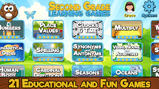 Second Grade Learning Games 스크린샷 4