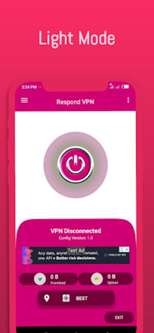 Respond VPN-Secure/private VPN スクリーンショット 3