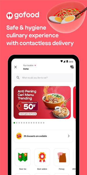 Gojek - Transportasi & Makanan应用截图第3张