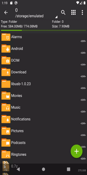 ZArchiver Screenshot 3