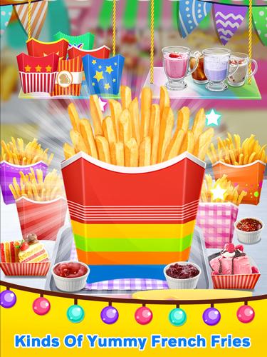 Street Food - French Fries Captura de tela 3