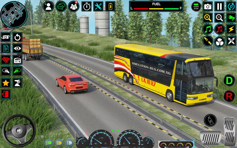 Modern Bus Transport Game 3D 스크린샷 1