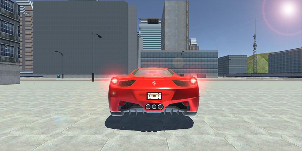 458 Italia Drift Simulator:Car Capture d'écran 4