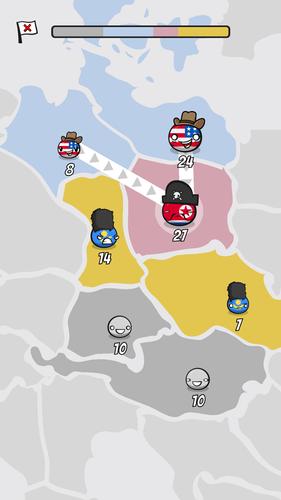 Country Balls: World Clash Capture d'écran 2