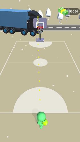 Basket Fall - Infinity Shoot Captura de tela 1