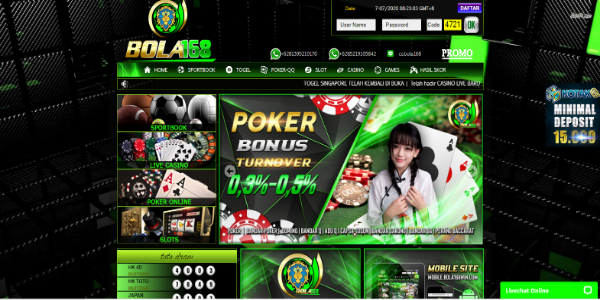 Bola168 Screenshot 1